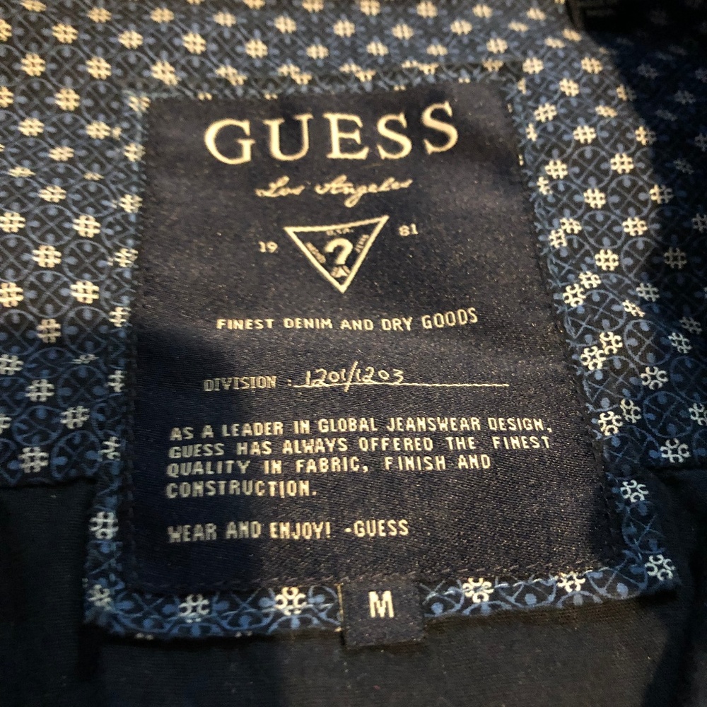VINTAGE Guess button down